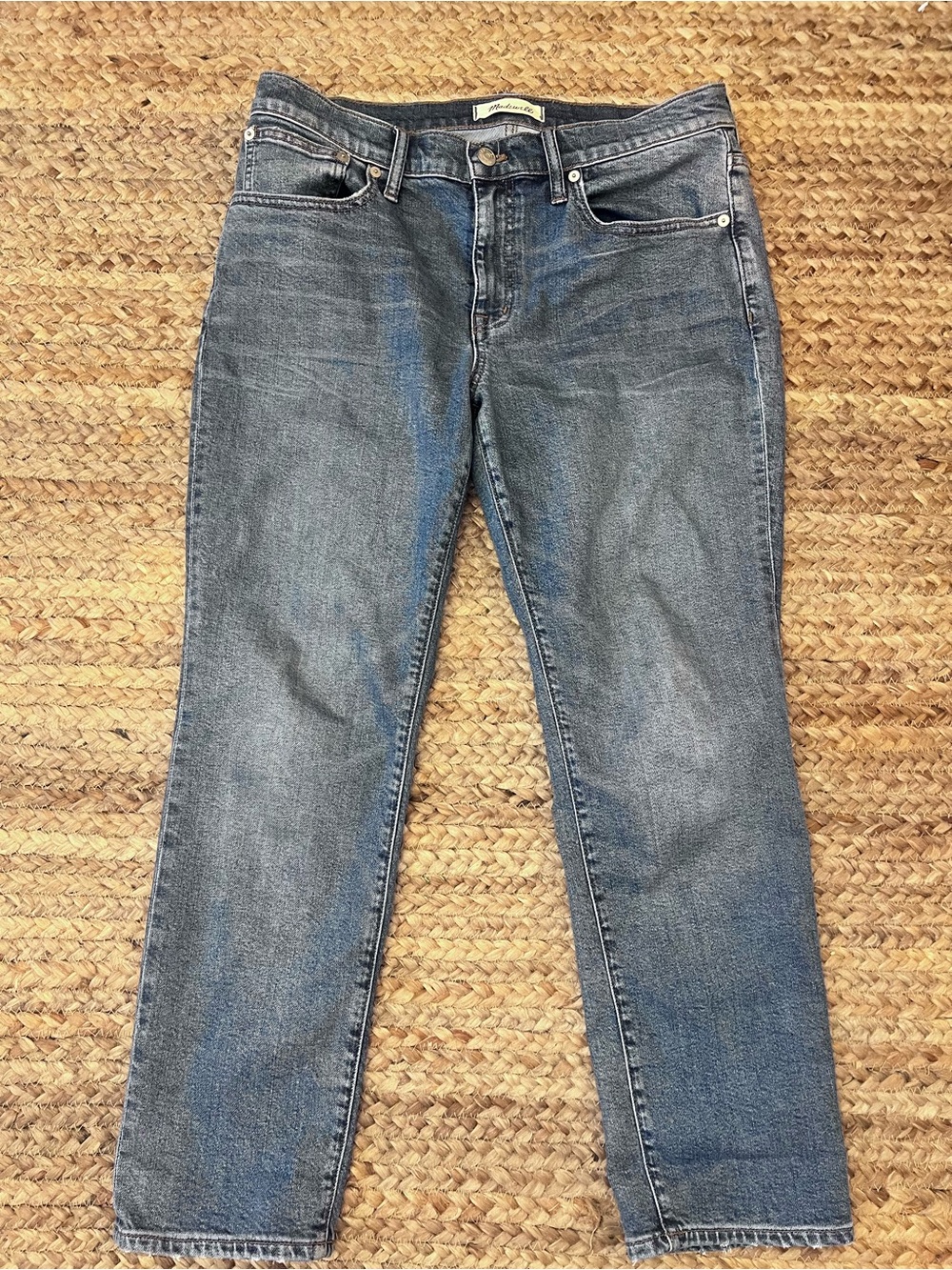 Madewell Slim boyfriend Jeans in Washed Blue 28